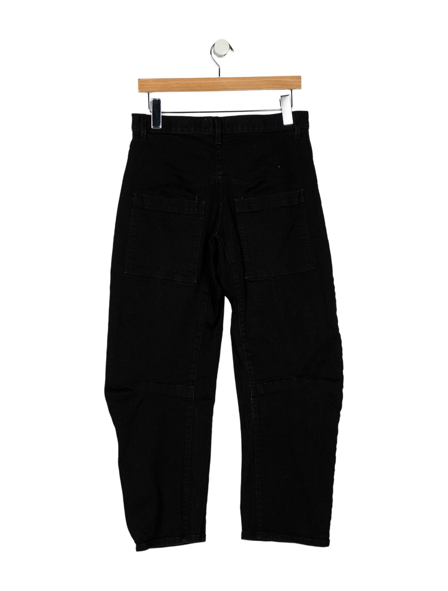 Nili Lotan High-Rise Straight Leg Jeans