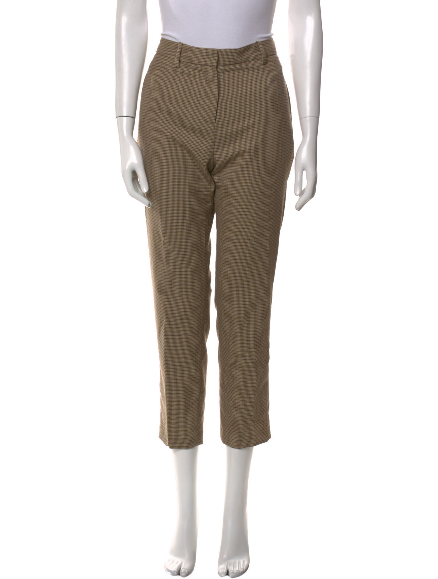 Nili Lotan Virgin Wool Straight Leg Pants