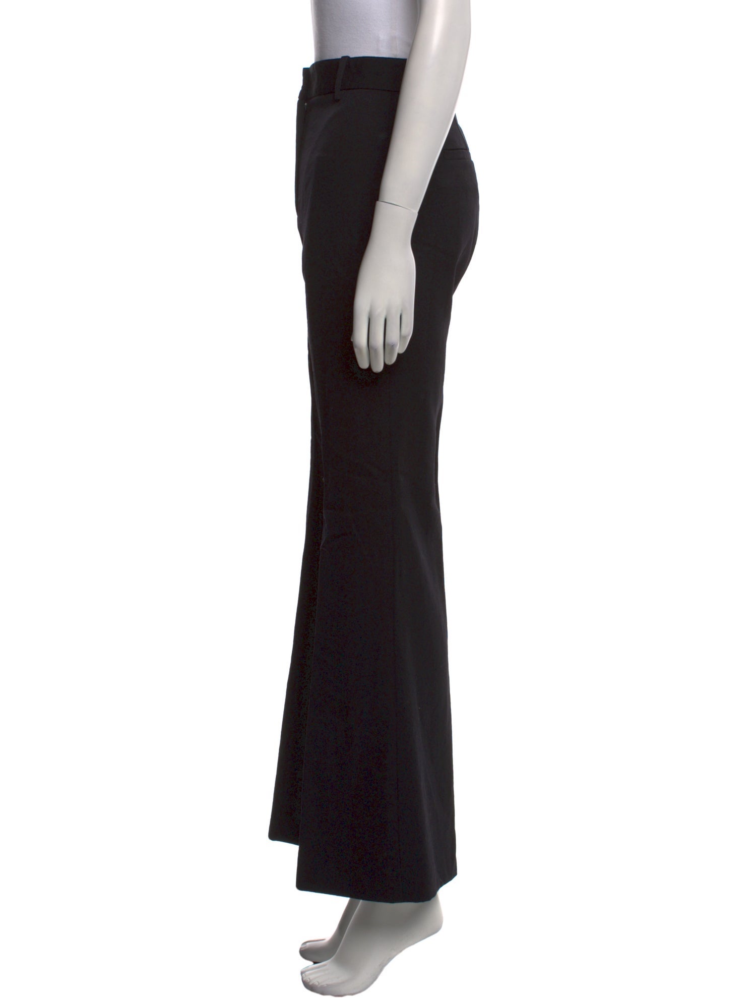 Nili Lotan Virgin Wool Wide Leg Pants