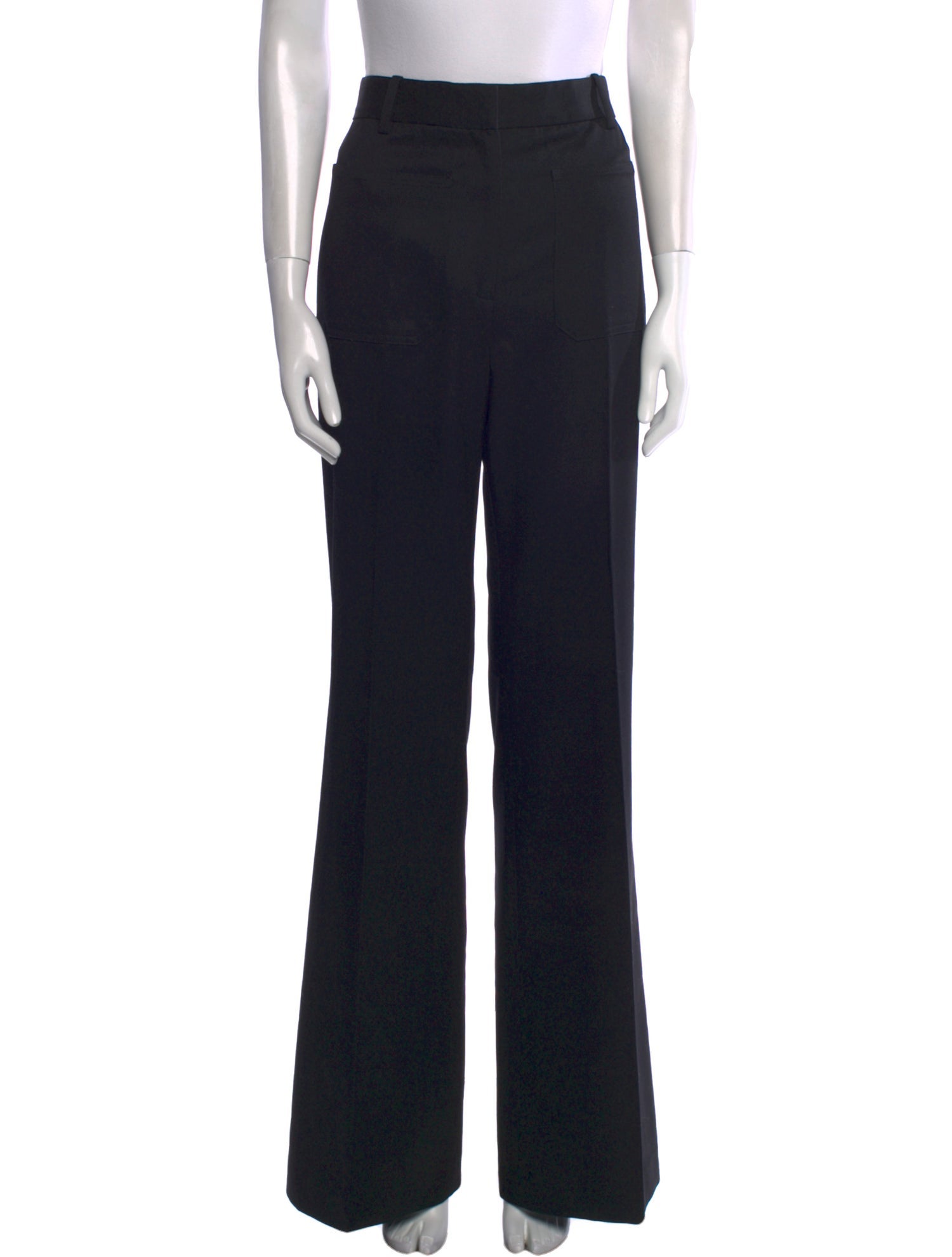 Nili Lotan Virgin Wool Wide Leg Pants