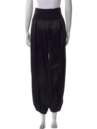 Nili Lotan Silk Skinny Leg Pants