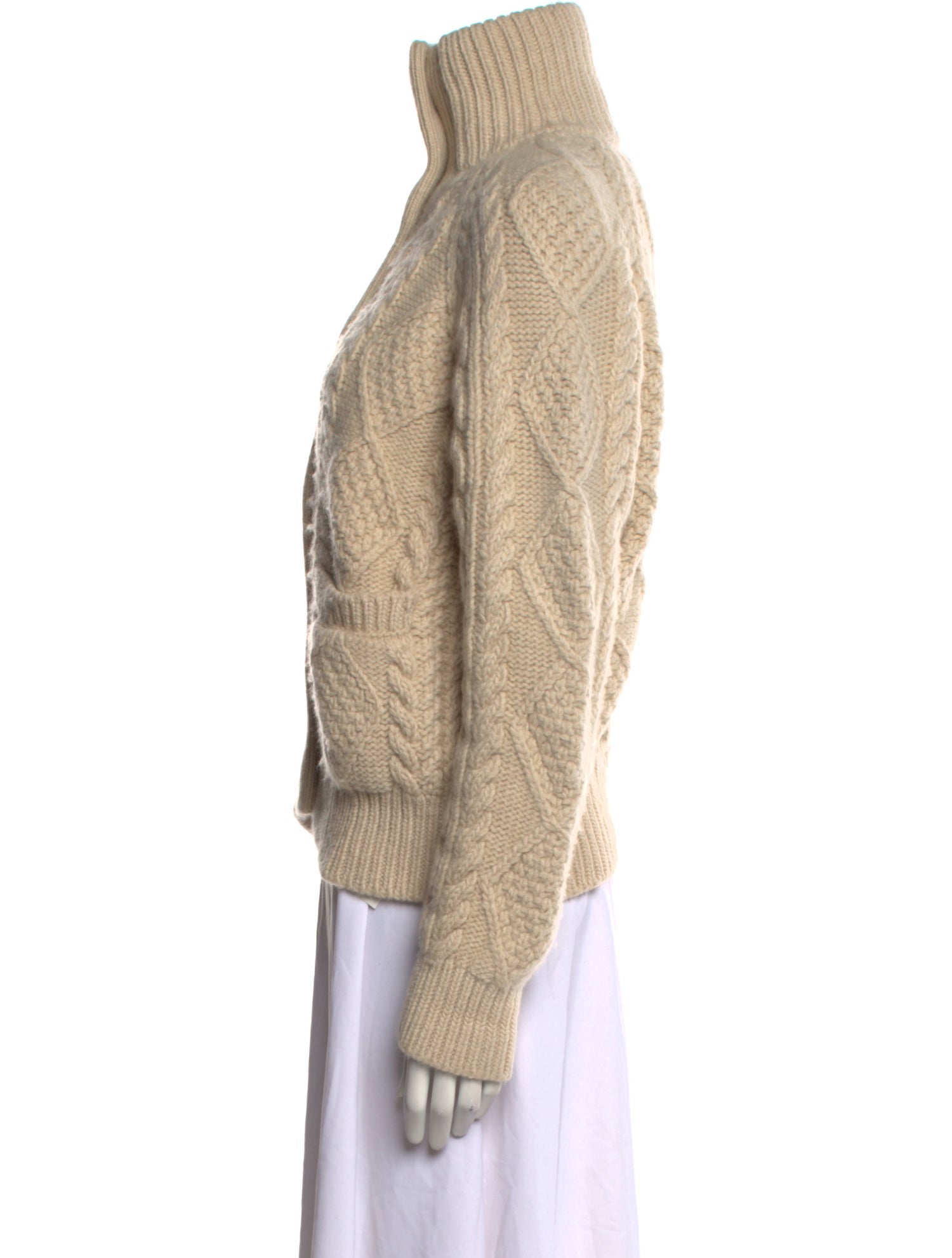 Nili Lotan Wool Patterned Sweater