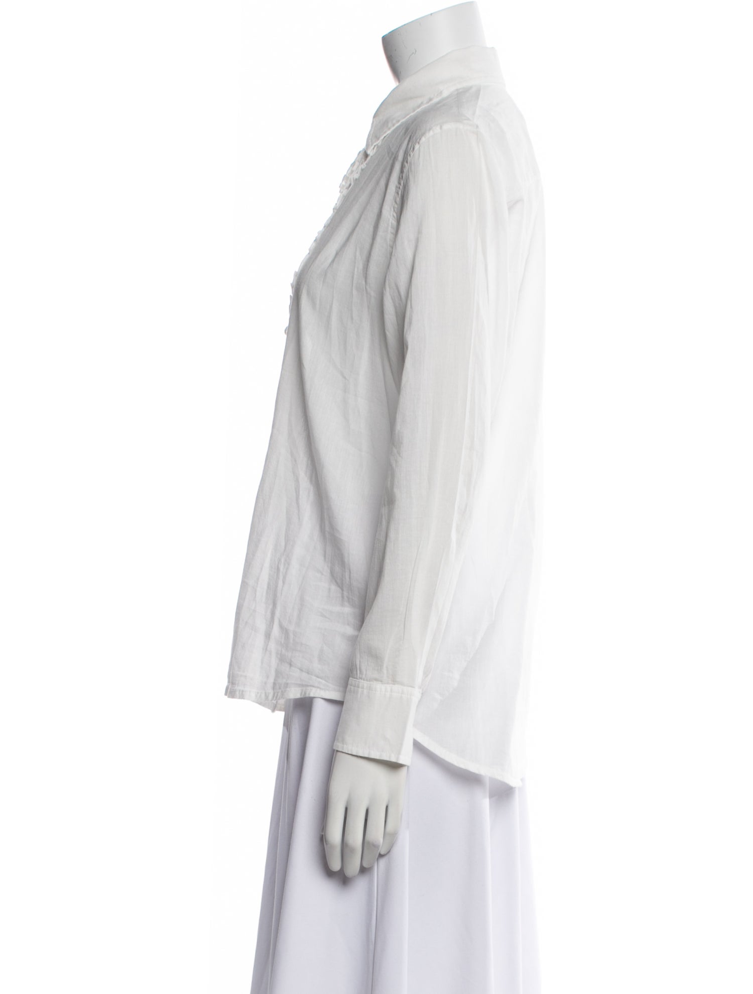 Nili Lotan Long Sleeve Button-Up Top w/ Tags