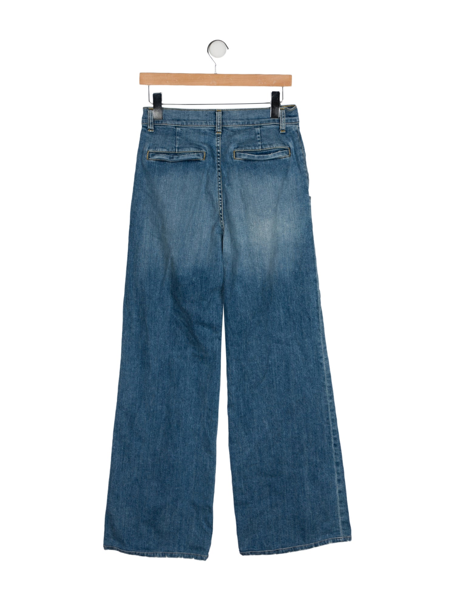 Nili Lotan High-Rise Wide Leg Jeans