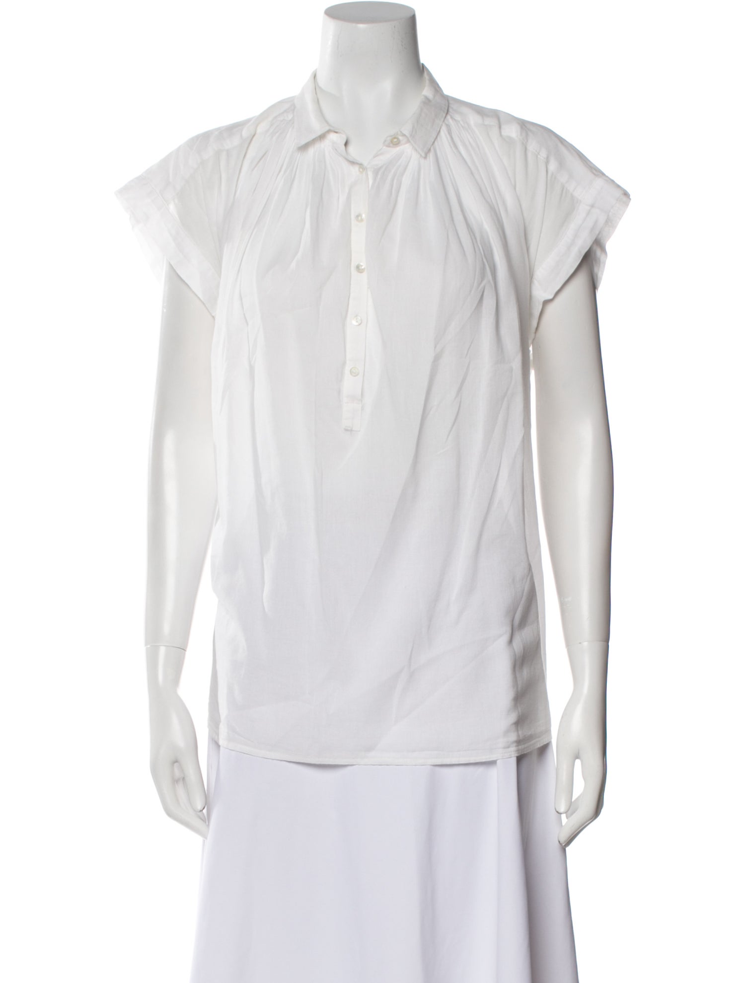 Nili Lotan Short Sleeve Blouse