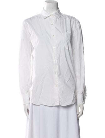 Nili Lotan Long Sleeve Button-Up Top