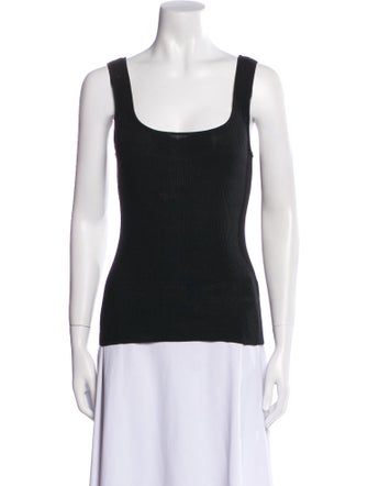 Nili Lotan Scoop Neck Sleeveless Top