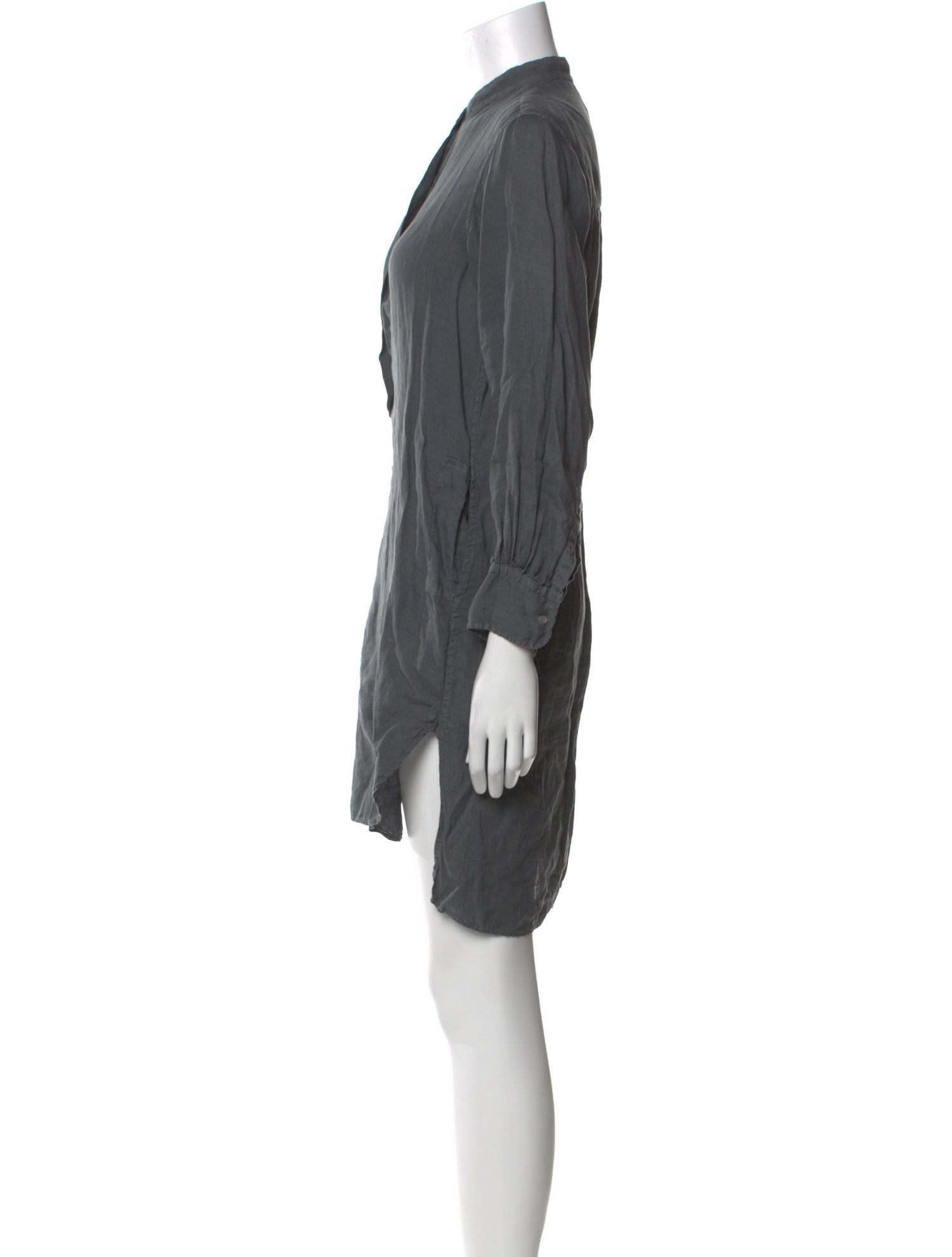 Nili Lotan Linen Mini Dress