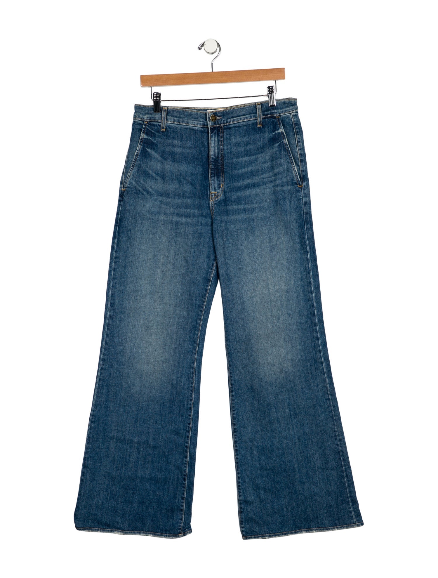 Nili Lotan High-Rise Wide Leg Jeans