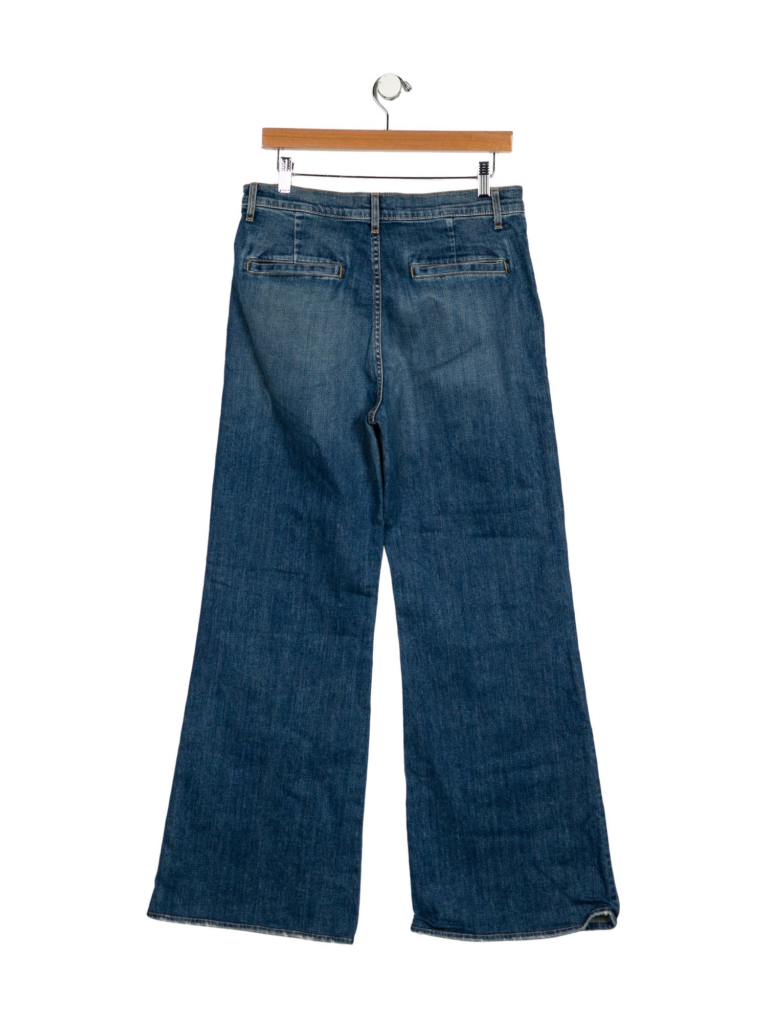 Nili Lotan High-Rise Wide Leg Jeans