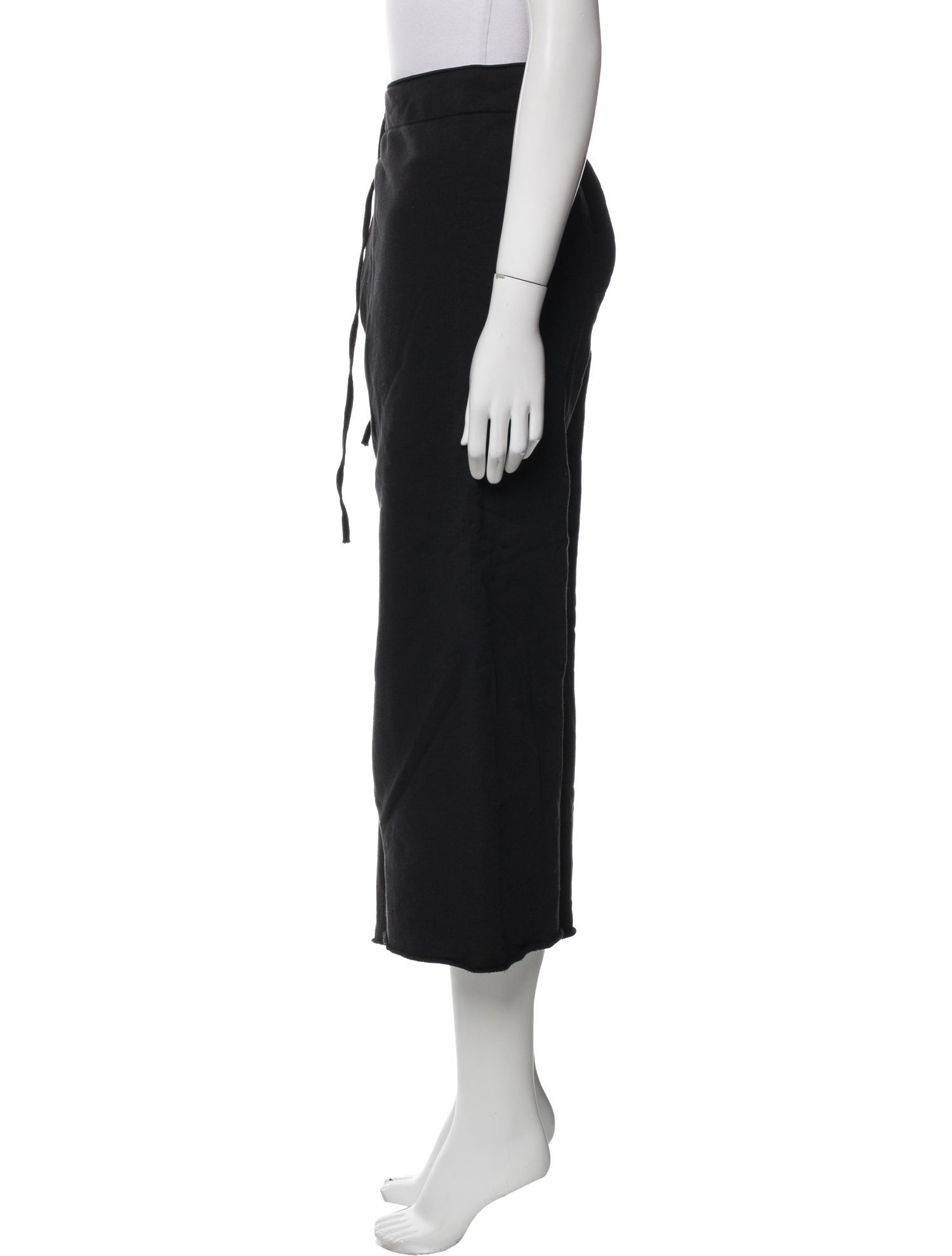 Nili Lotan Raw-Edge Trim Sweatpants