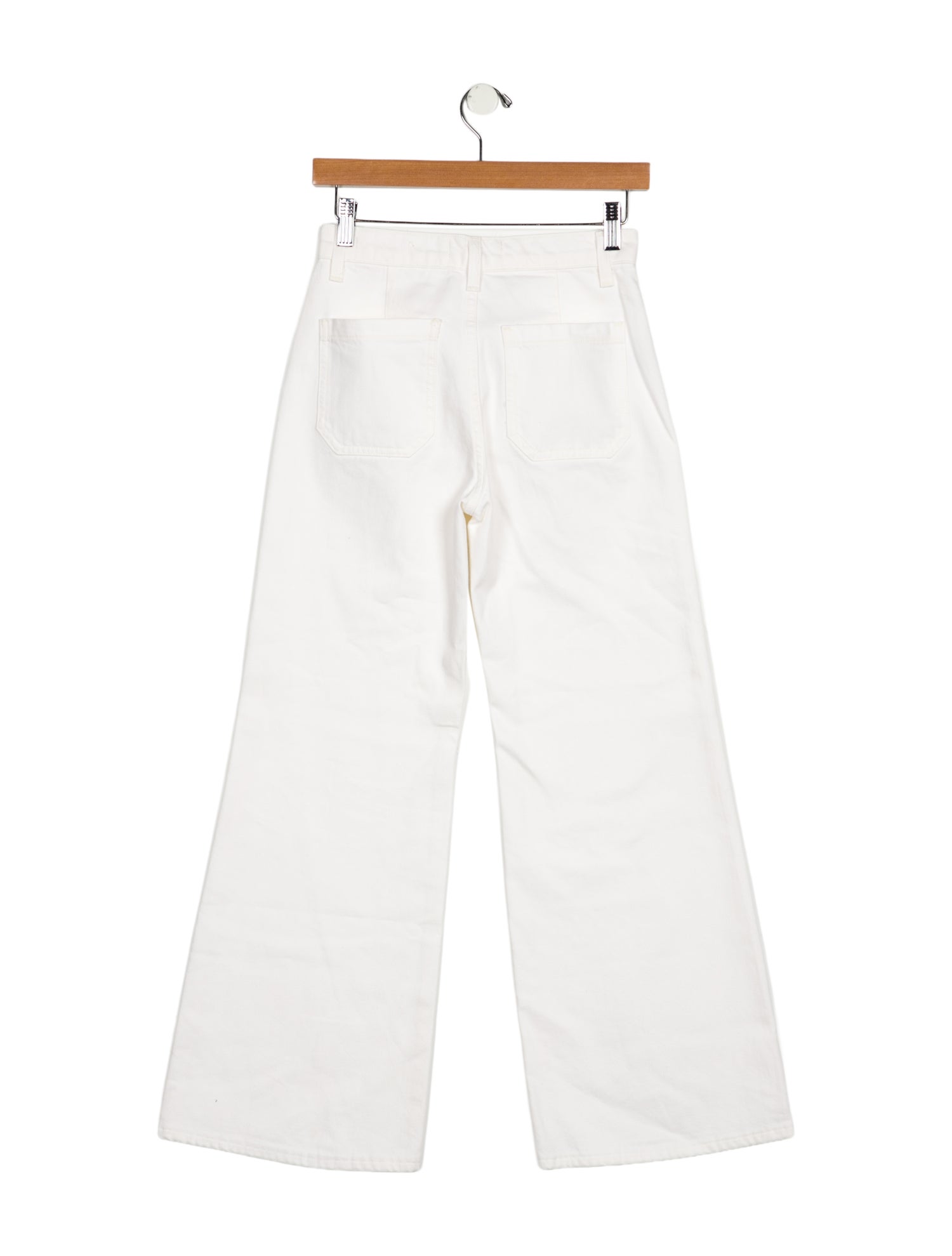 Nili Lotan Mid-Rise Wide Leg Jeans