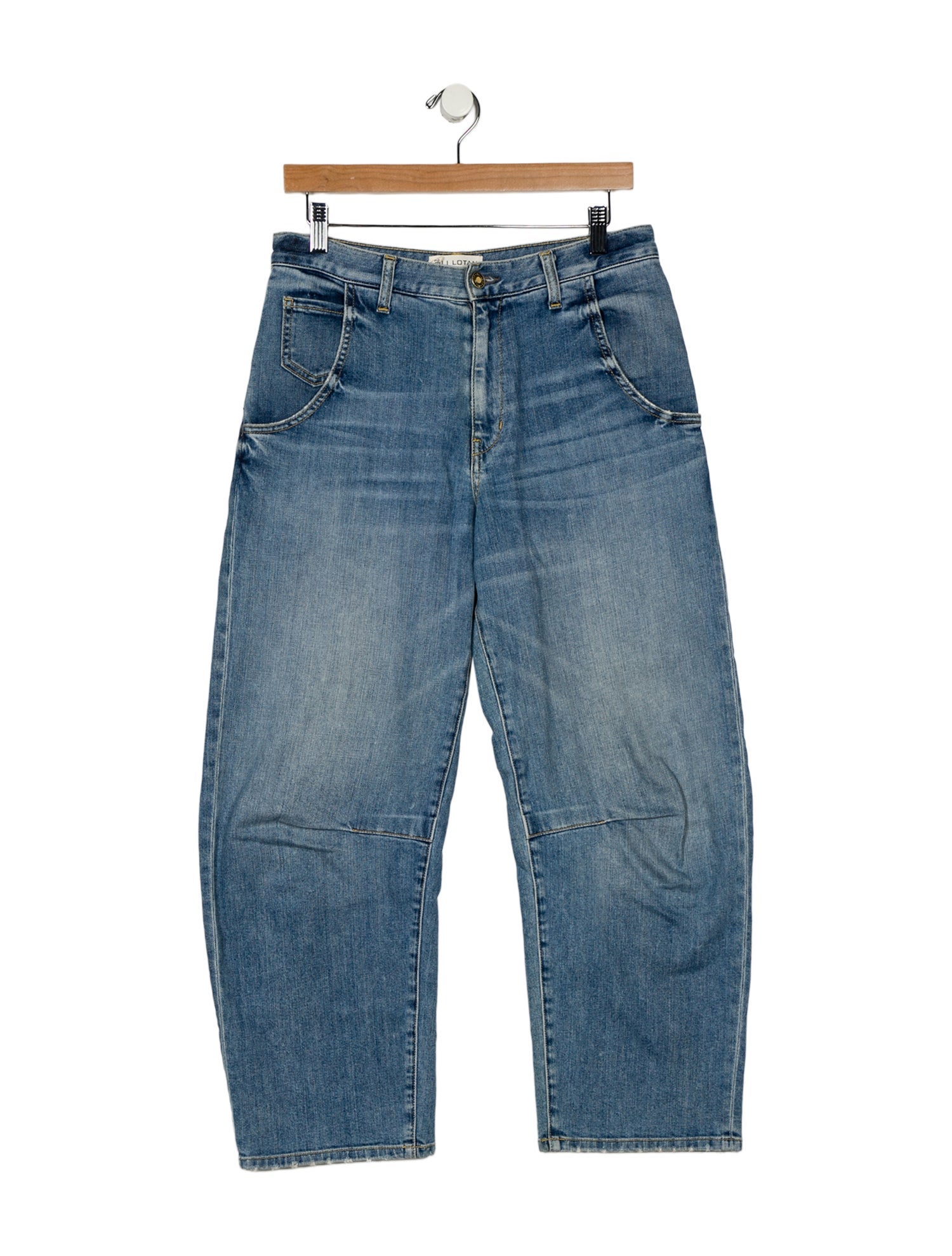 Nili Lotan High-Rise Wide Leg Jeans