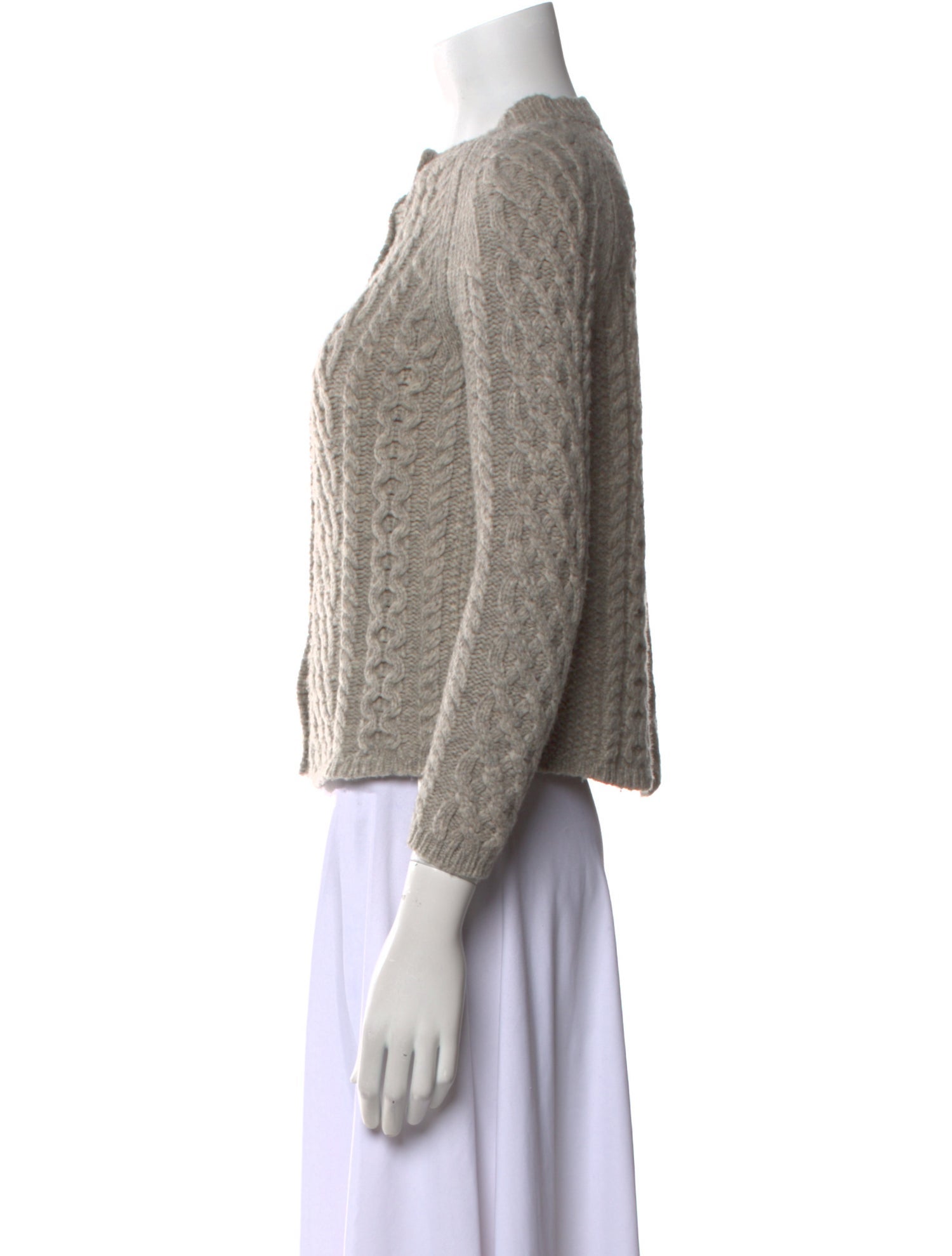 Nili Lotan Alpaca Crew Neck Sweater