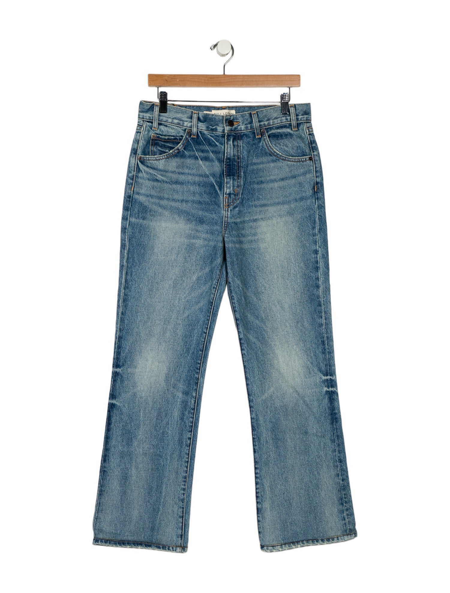 Nili Lotan High-Rise Wide Leg Jeans w/ Tags