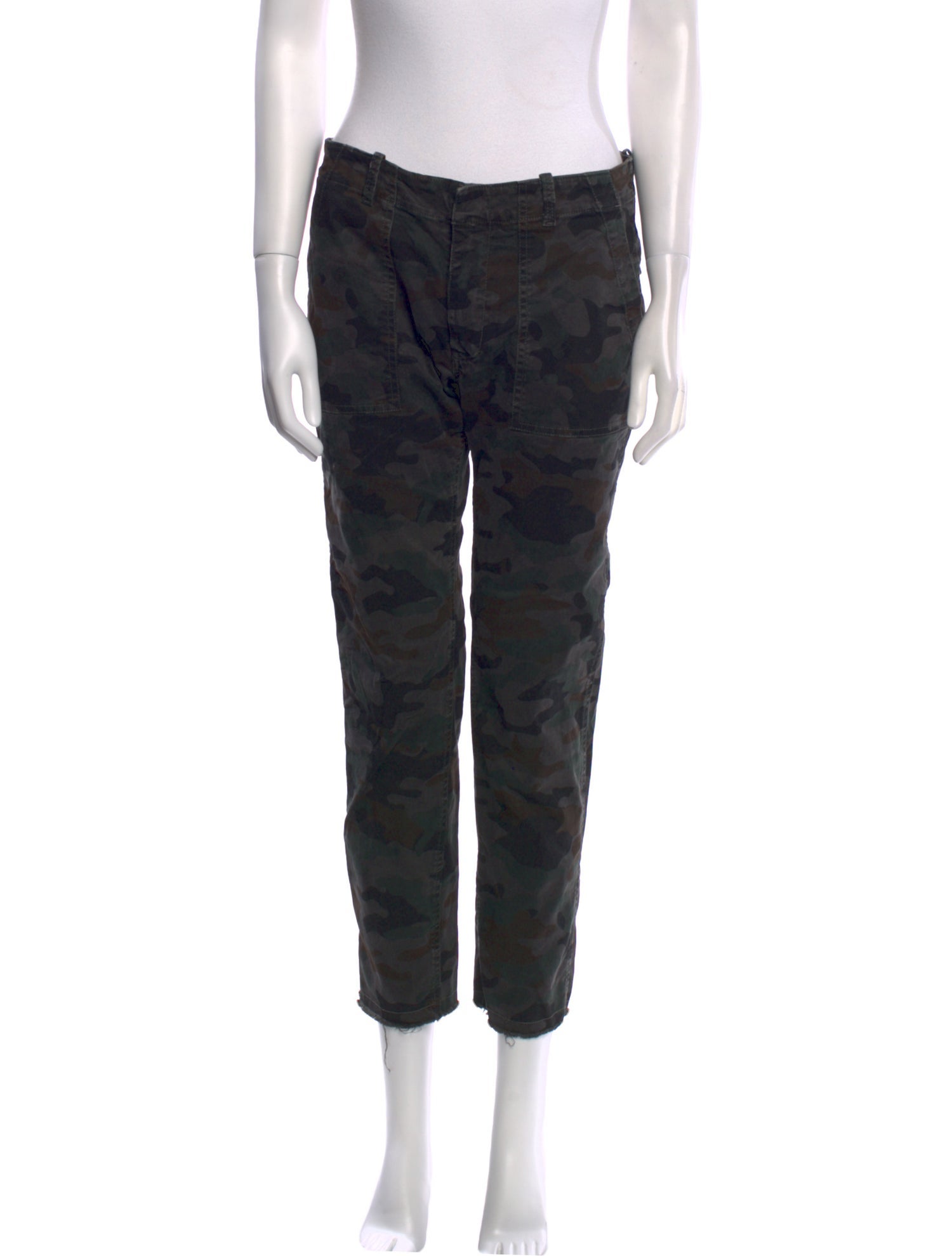 Nili Lotan Printed Straight Leg Pants