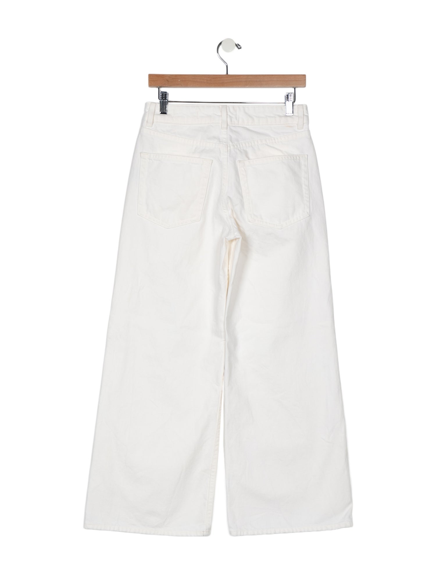 Nili Lotan Mid-Rise Wide Leg Jeans