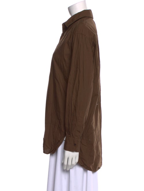 Nili Lotan Long Sleeve Button-Up Top