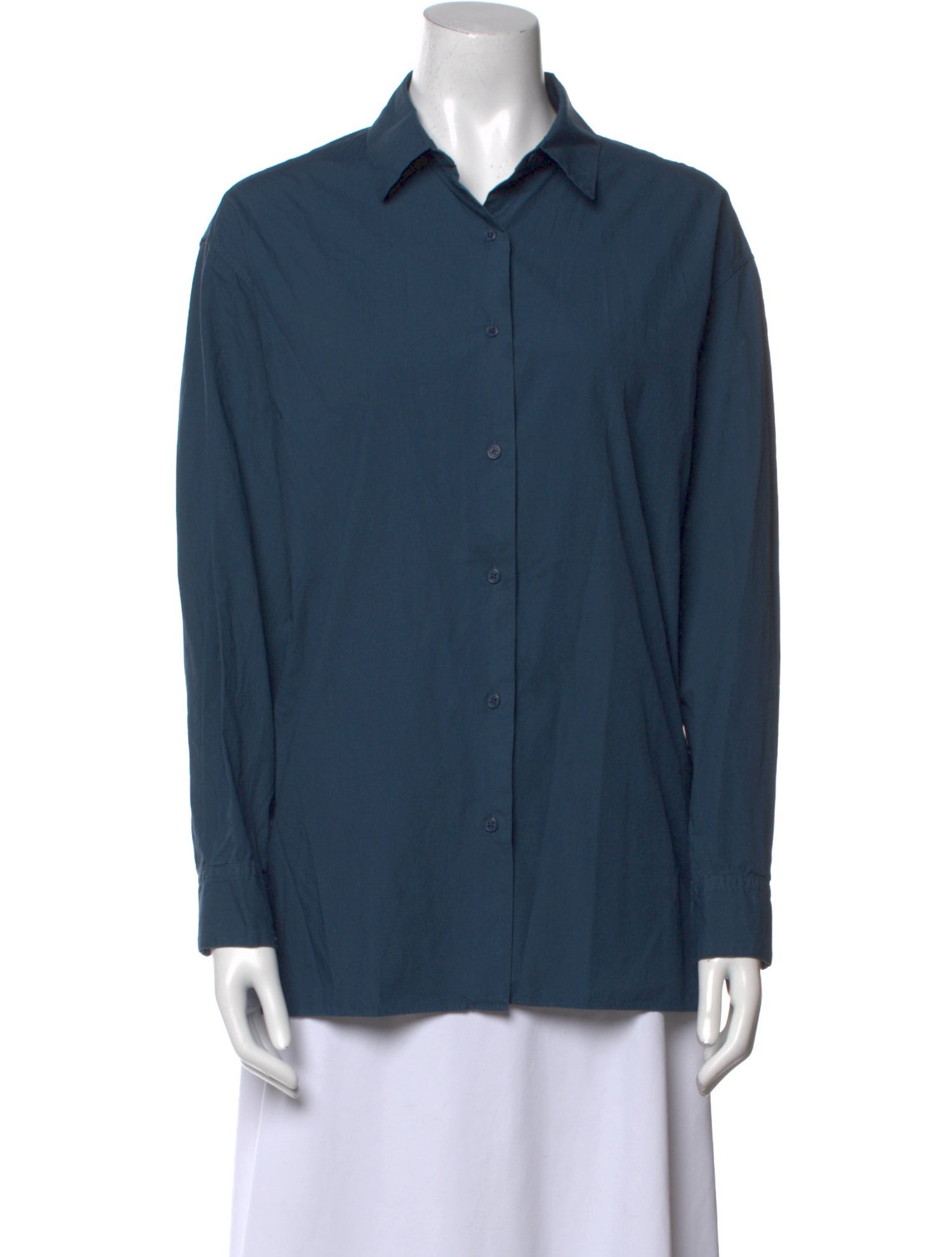 Nili Lotan Long Sleeve Button-Up Top