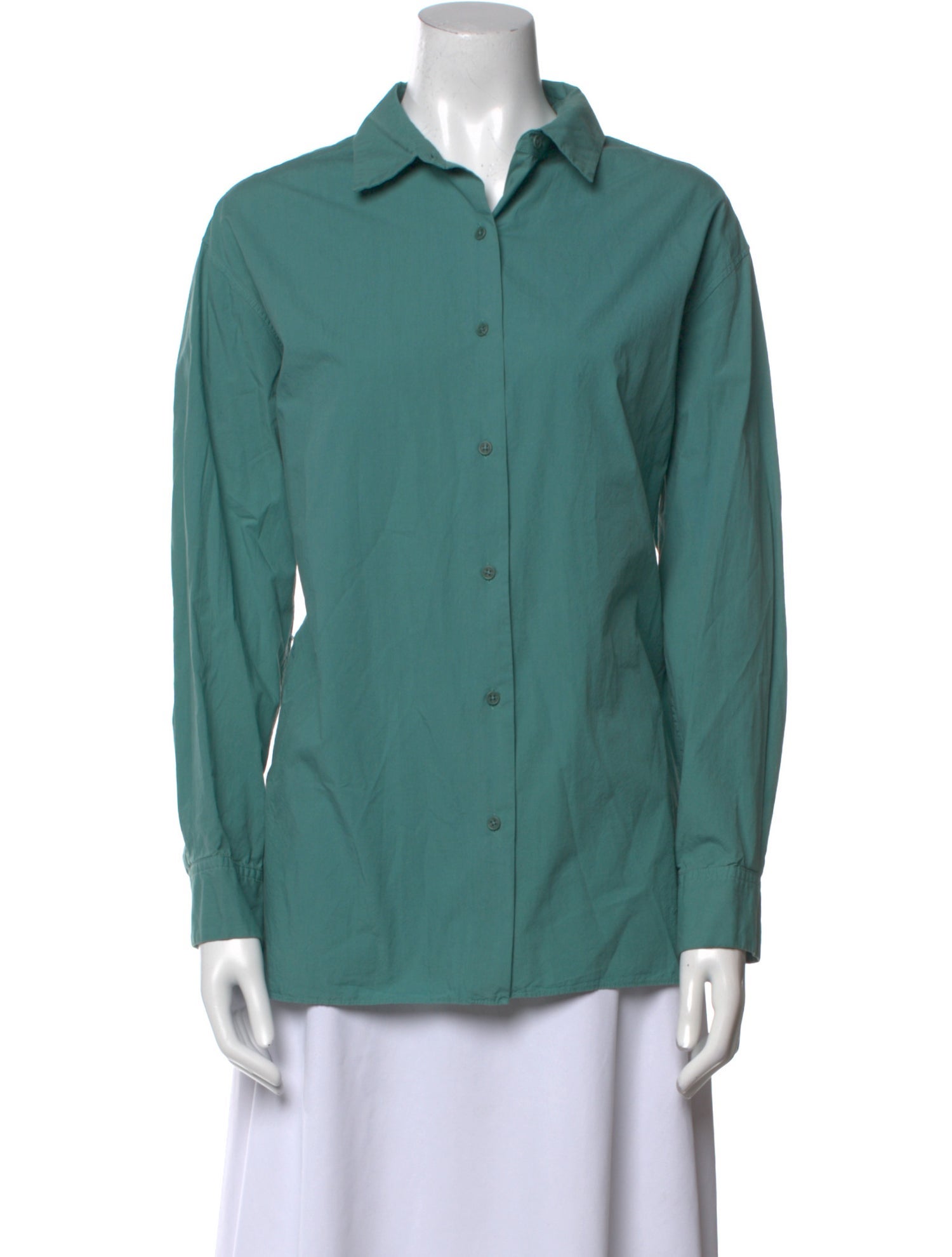 Nili Lotan Long Sleeve Button-Up Top