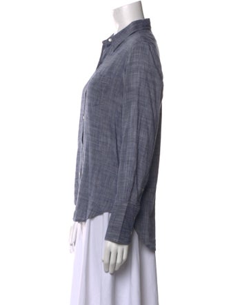 Nili Lotan Long Sleeve Button-Up Top