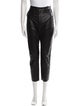 Nili Lotan Lambskin Straight Leg Pants