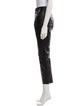 Nili Lotan Lambskin Straight Leg Pants
