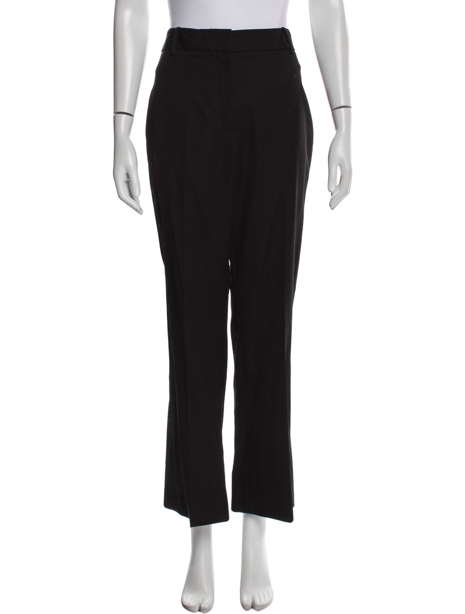 Nili Lotan Virgin Wool Wide Leg Pants