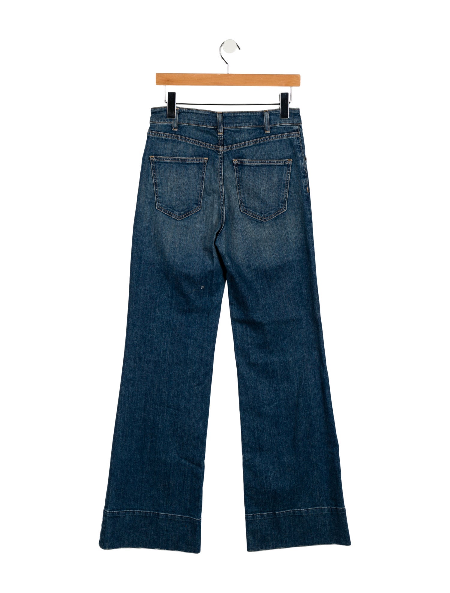 Nili Lotan High-Rise Wide Leg Jeans