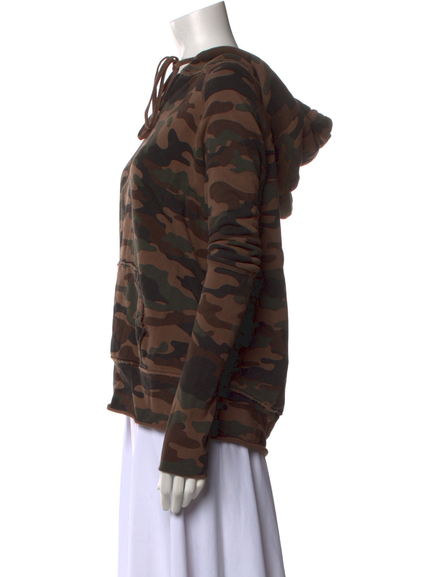 Nili Lotan Printed Tie Neck Sweater