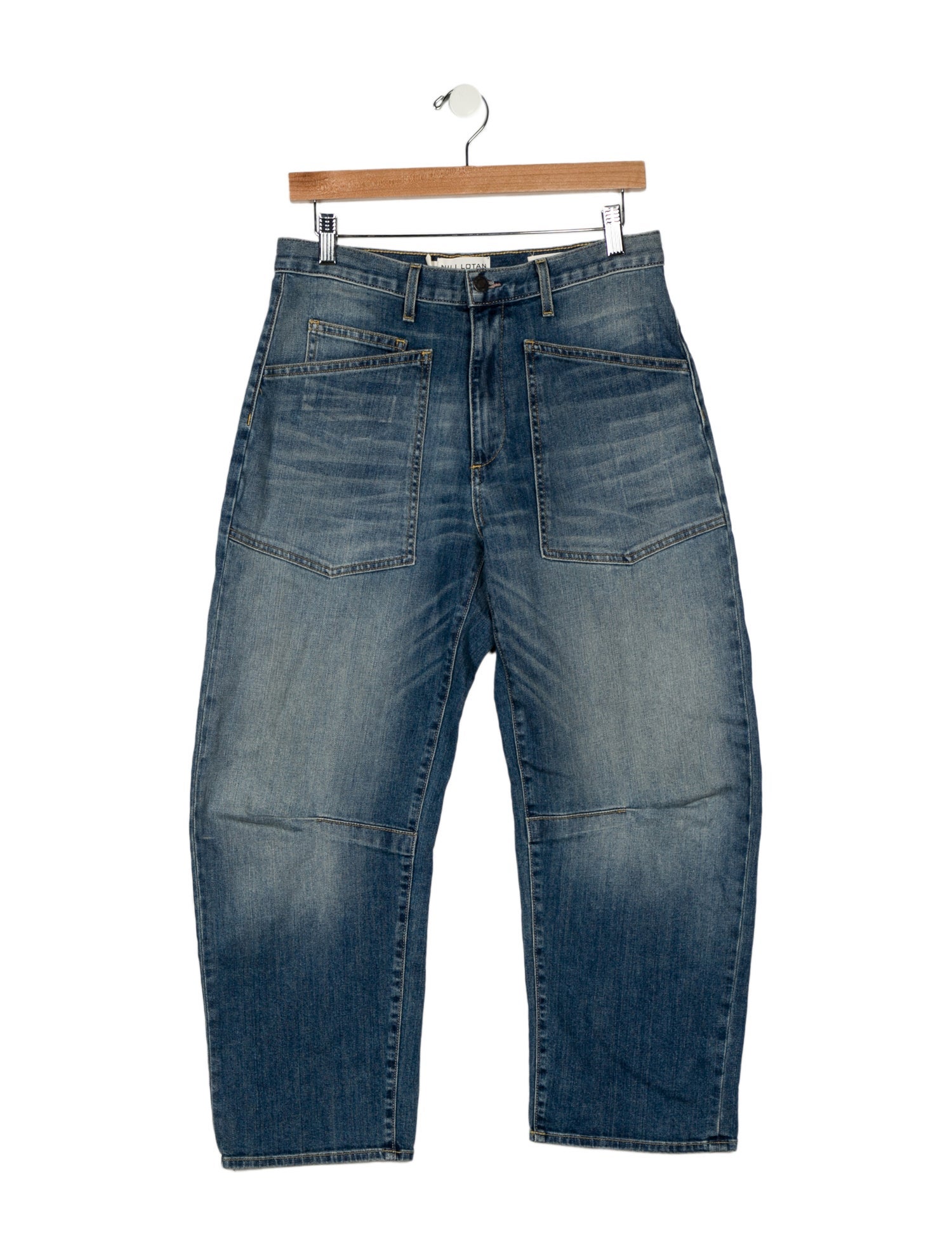 Nili Lotan High-Rise Wide Leg Jeans