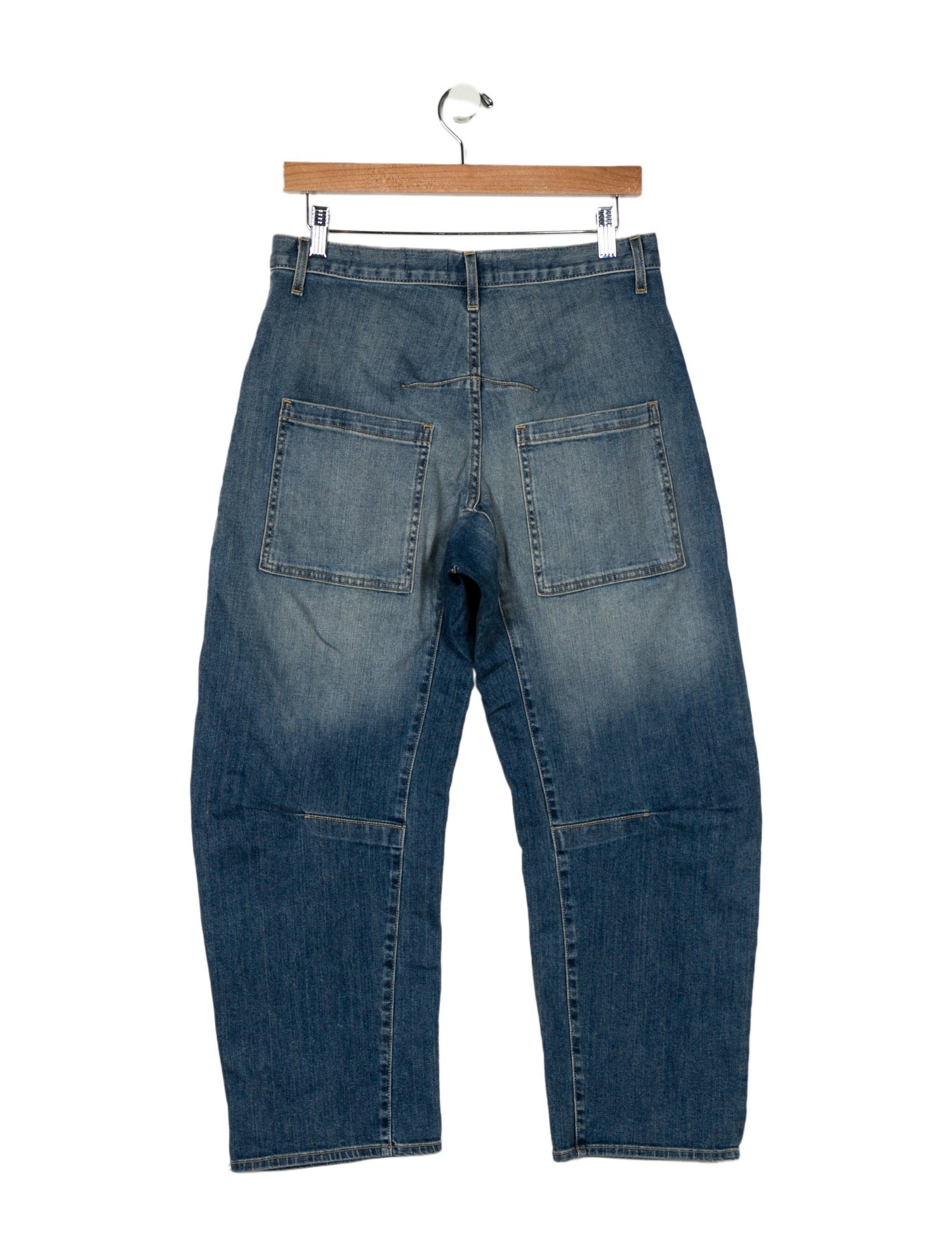 Nili Lotan High-Rise Wide Leg Jeans