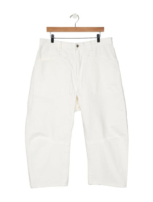 Nili Lotan High-Rise Wide Leg Jeans