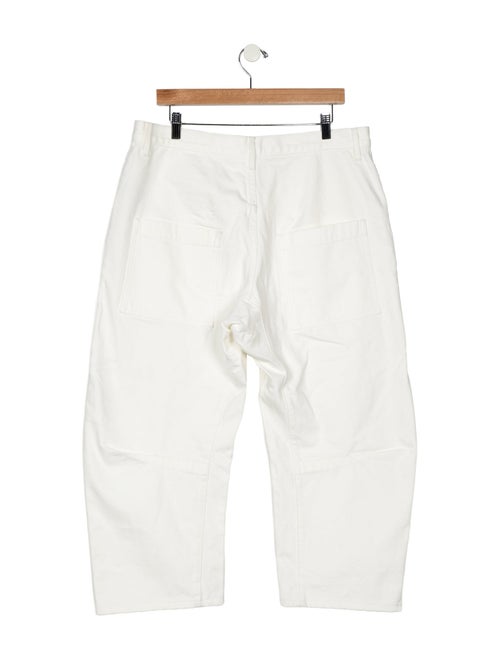 Nili Lotan High-Rise Wide Leg Jeans