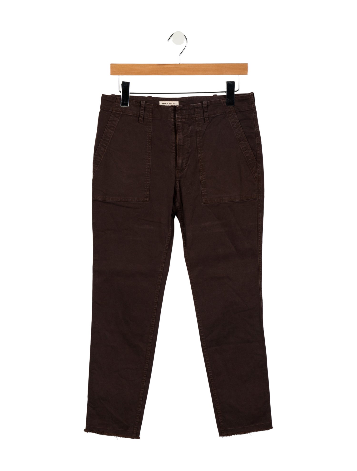 Nili Lotan High-Rise Straight Leg Jeans