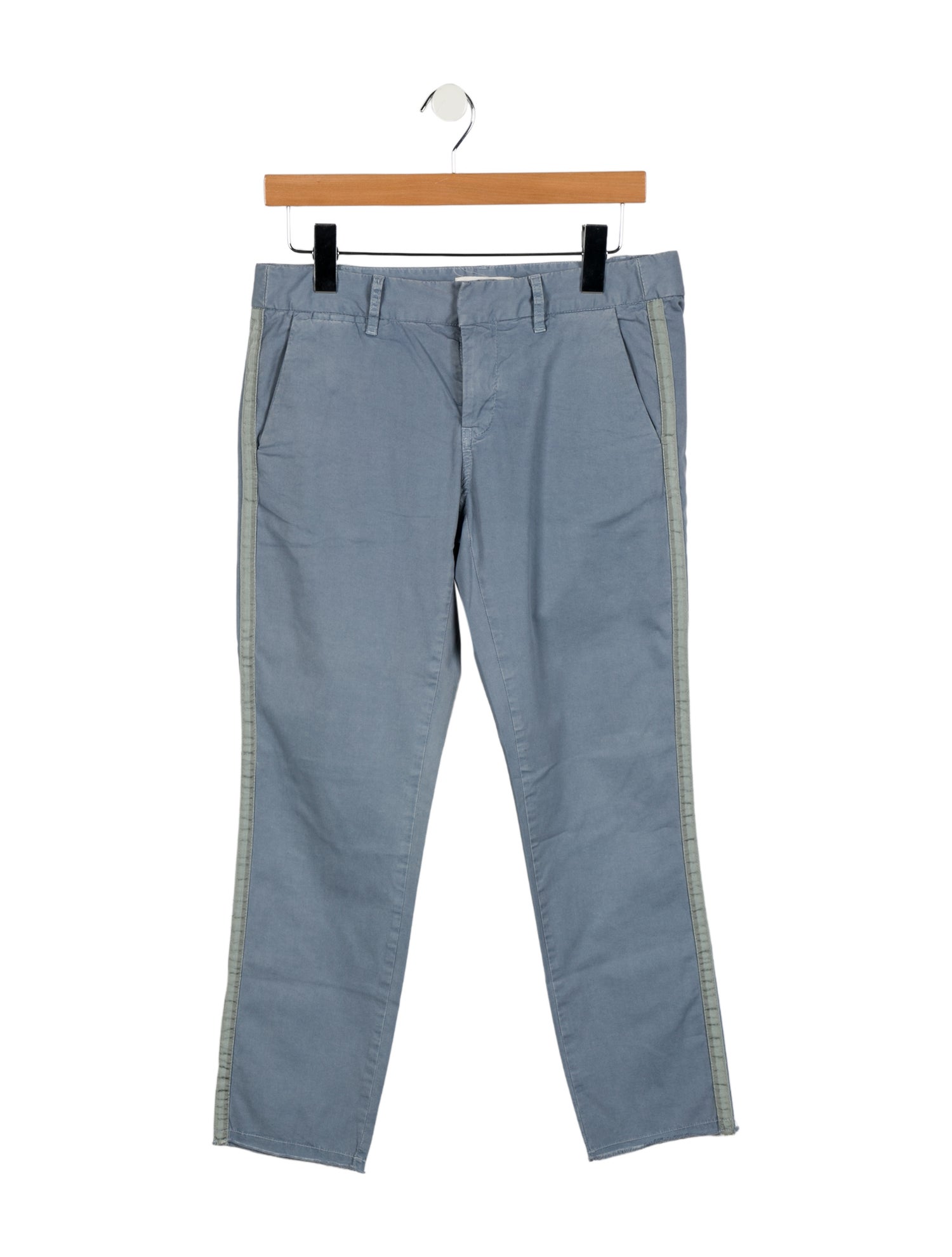 Nili Lotan Mid-Rise Straight Leg Jeans