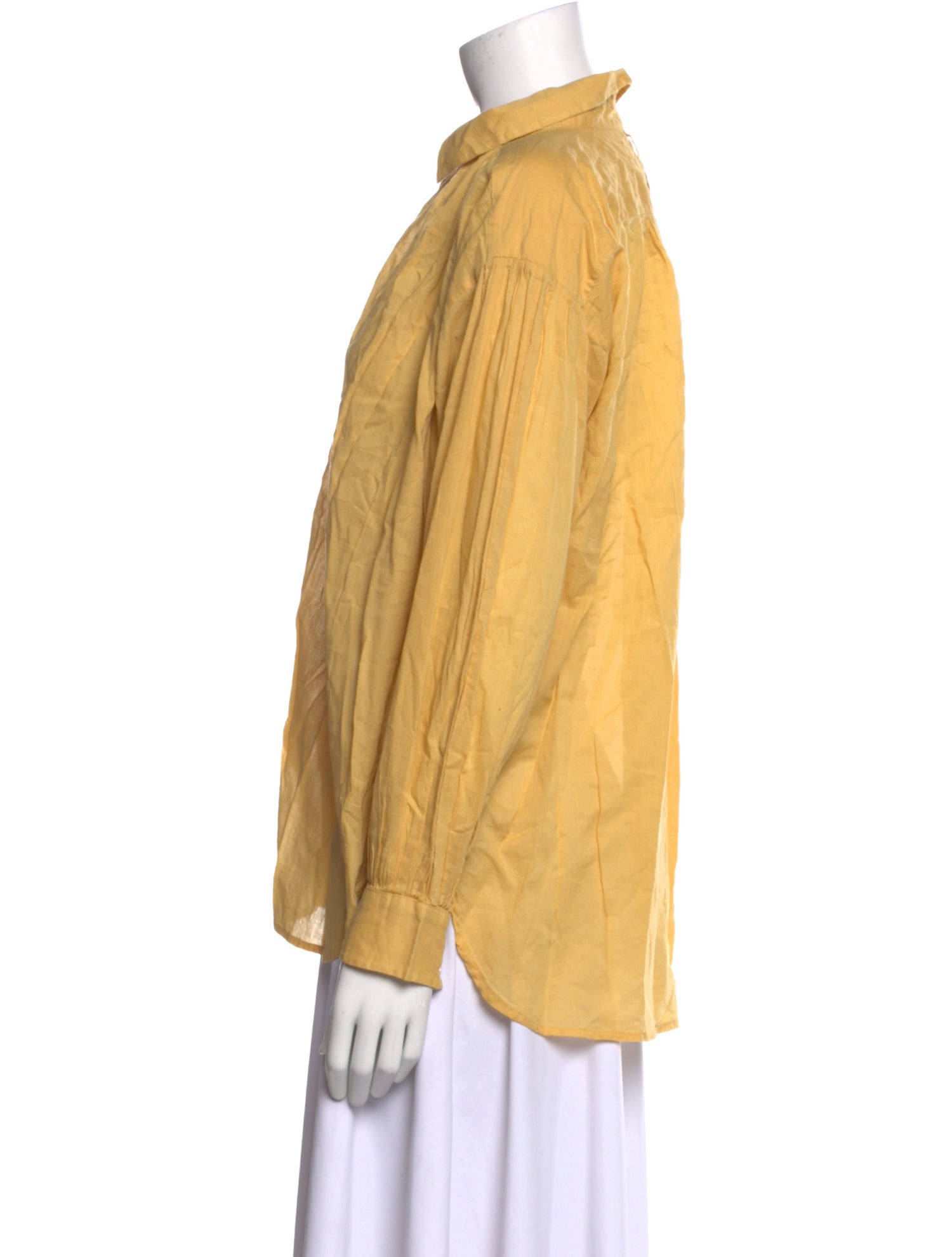 Nili Lotan Long Sleeve Button-Up Top