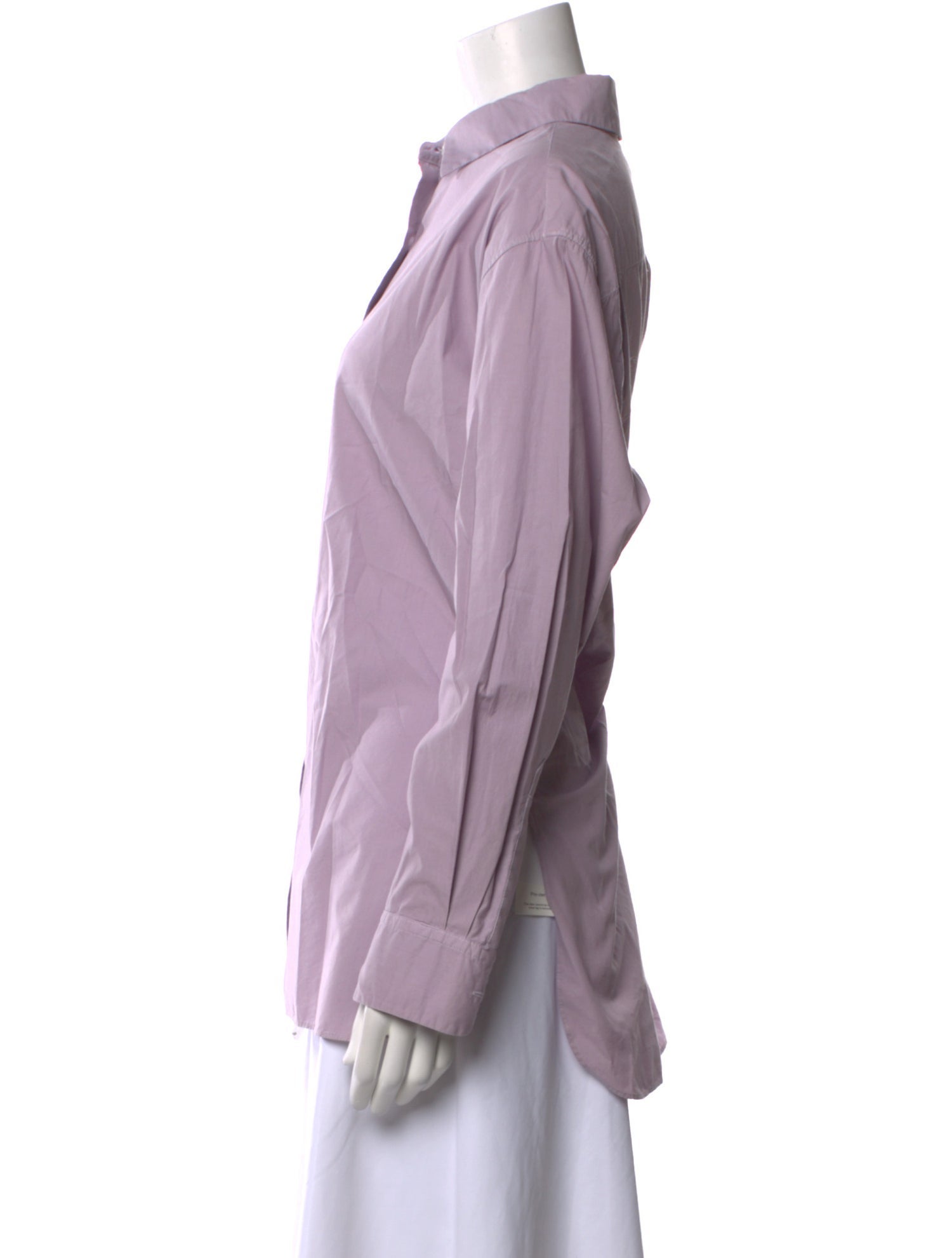 Nili Lotan Long Sleeve Button-Up Top