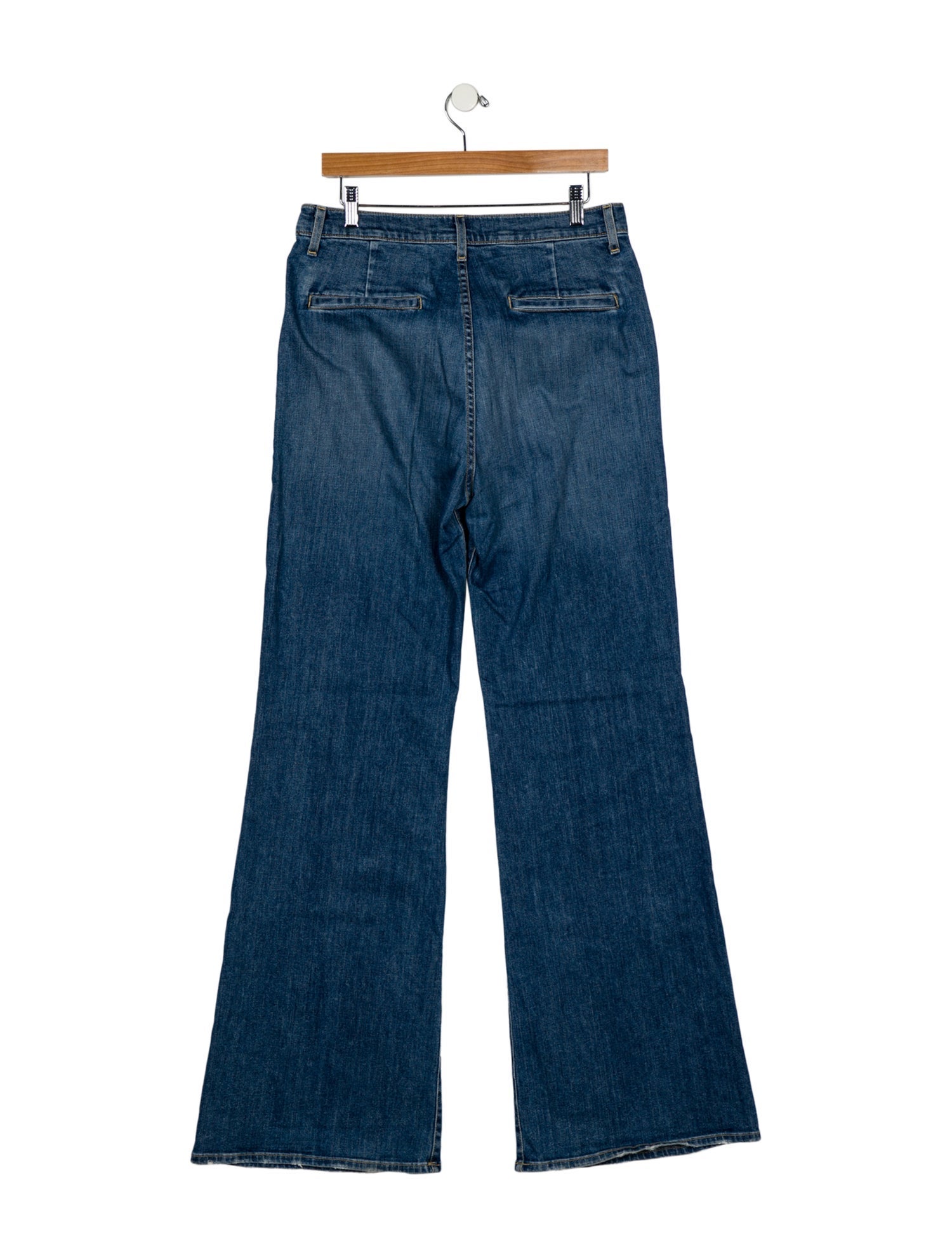 Nili Lotan High-Rise Wide Leg Jeans