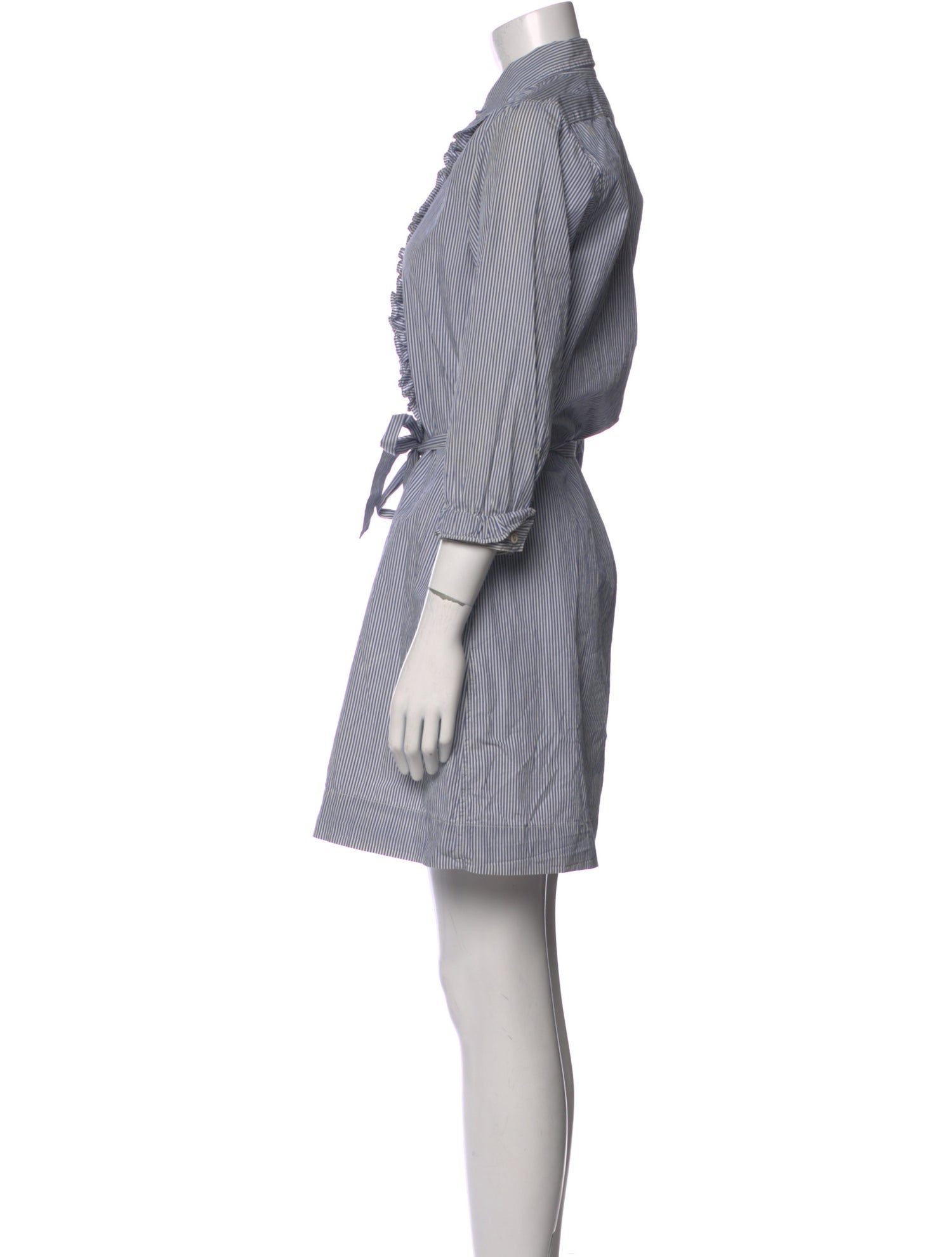 Nili Lotan Striped Mini Dress