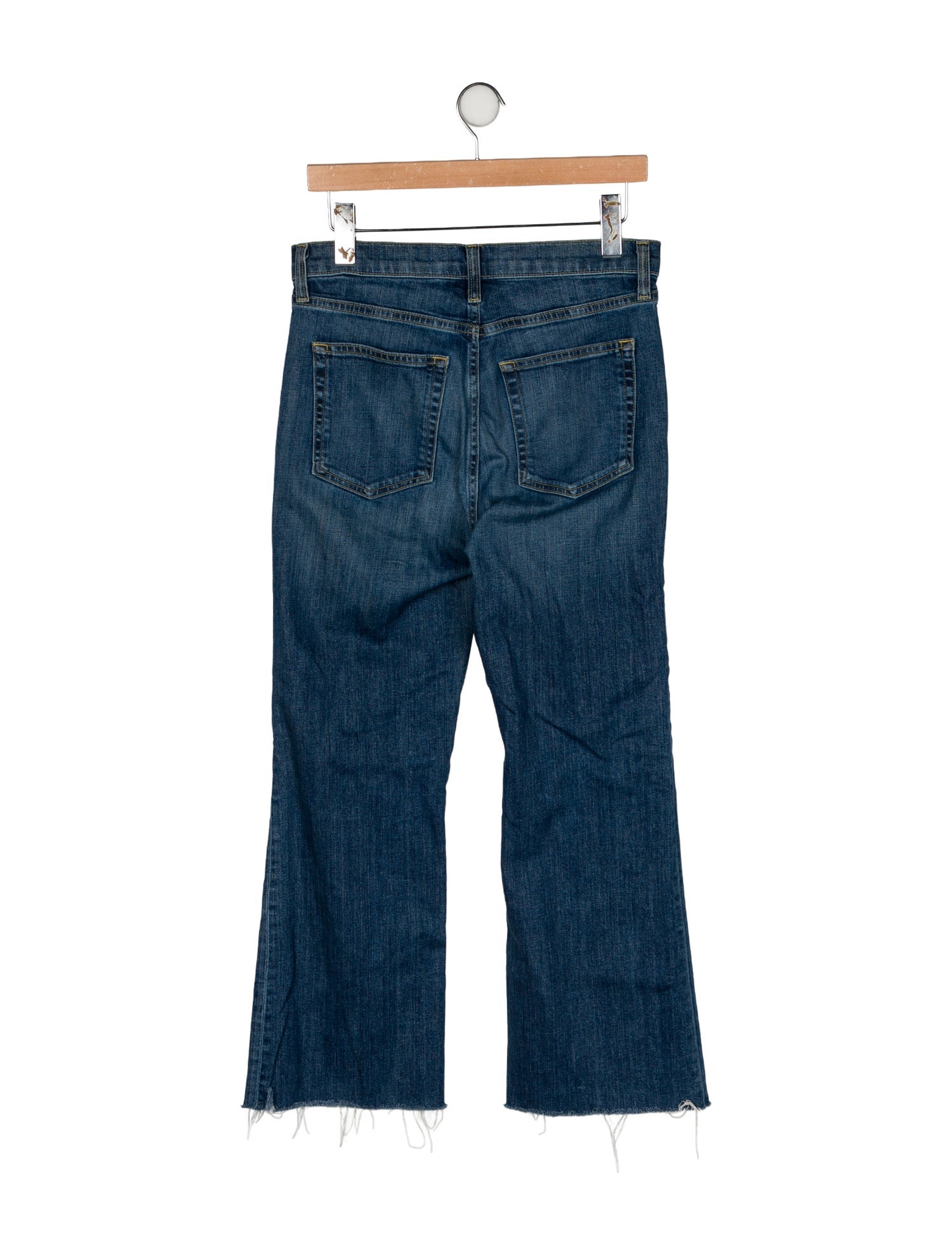 Nili Lotan Mid-Rise Wide Leg Jeans