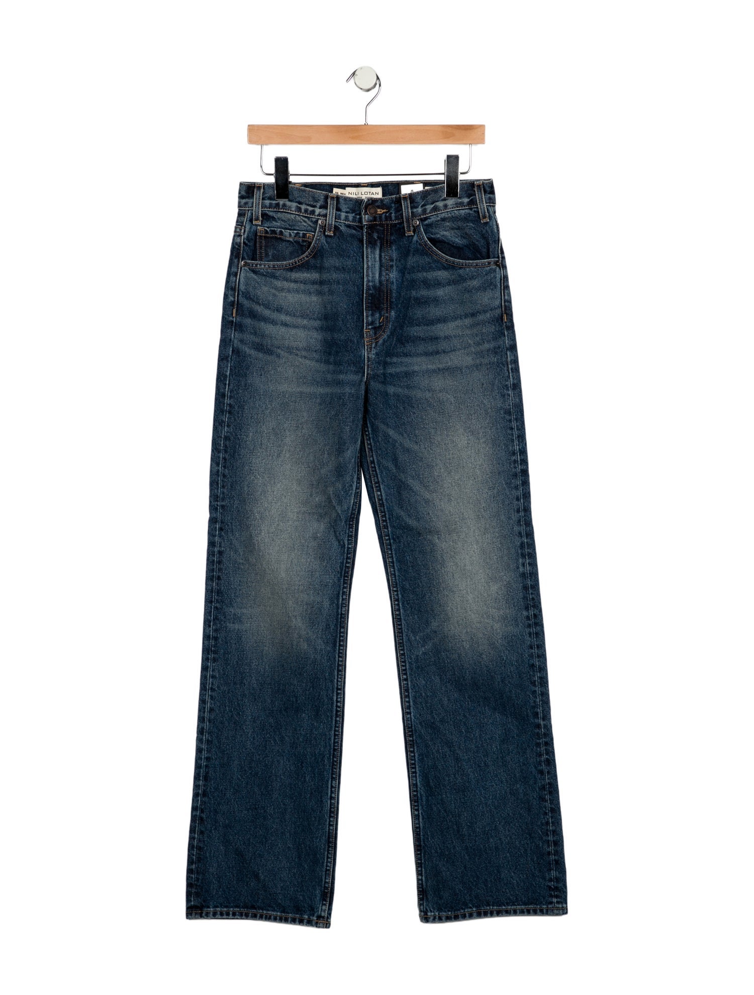 Nili Lotan High-Rise Wide Leg Jeans w/ Tags