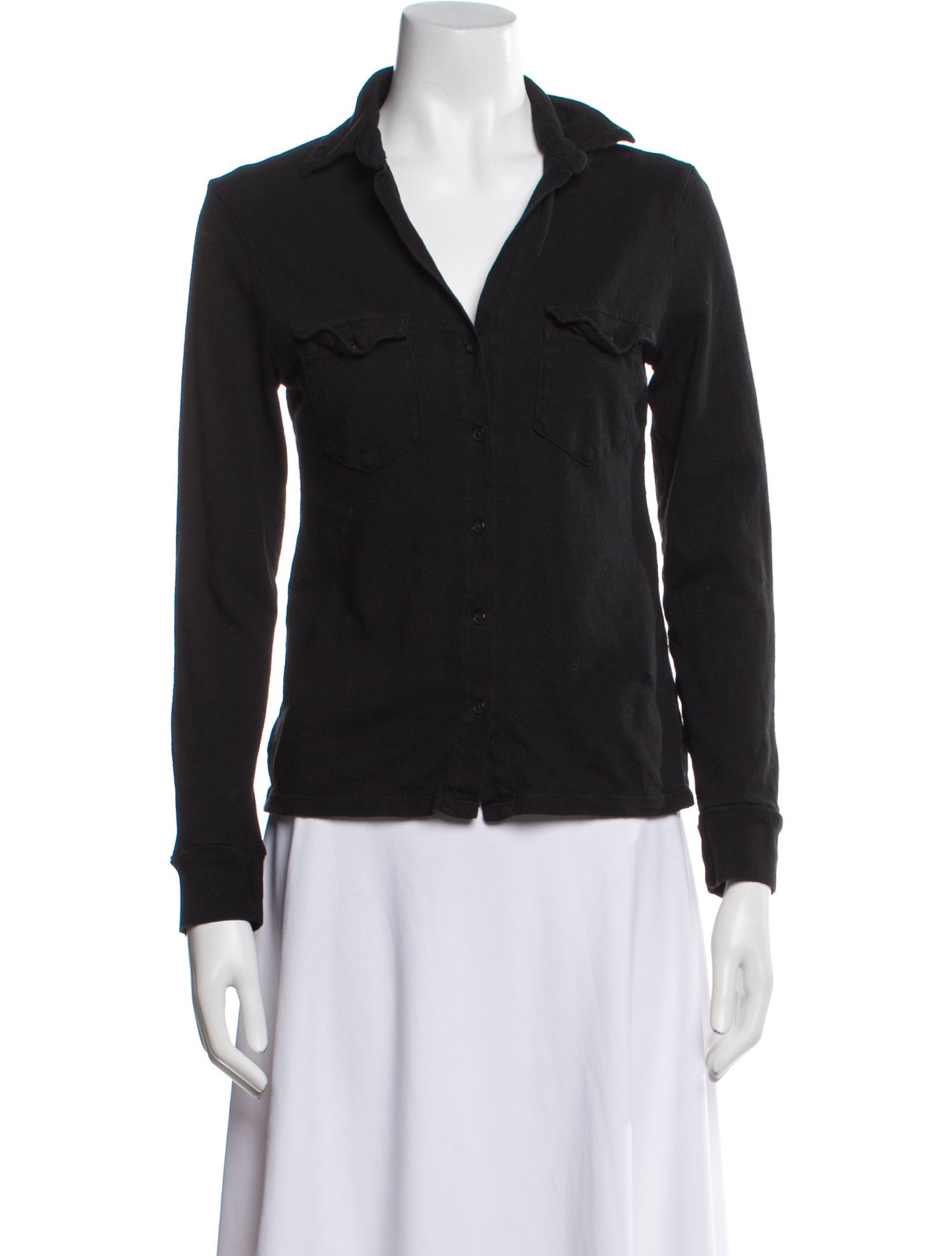 Nili Lotan Long Sleeve Button-Up Top