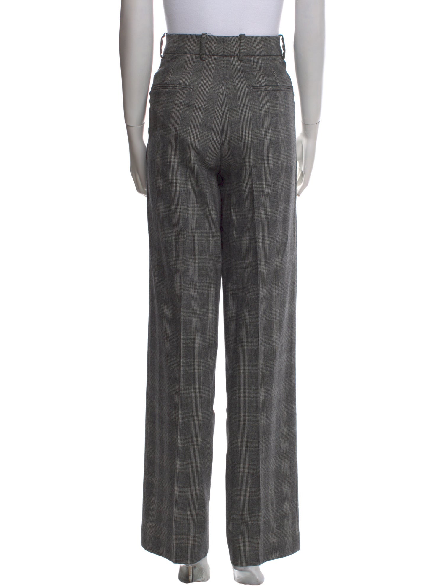 Nili Lotan Virgin Wool Wide Leg Pants