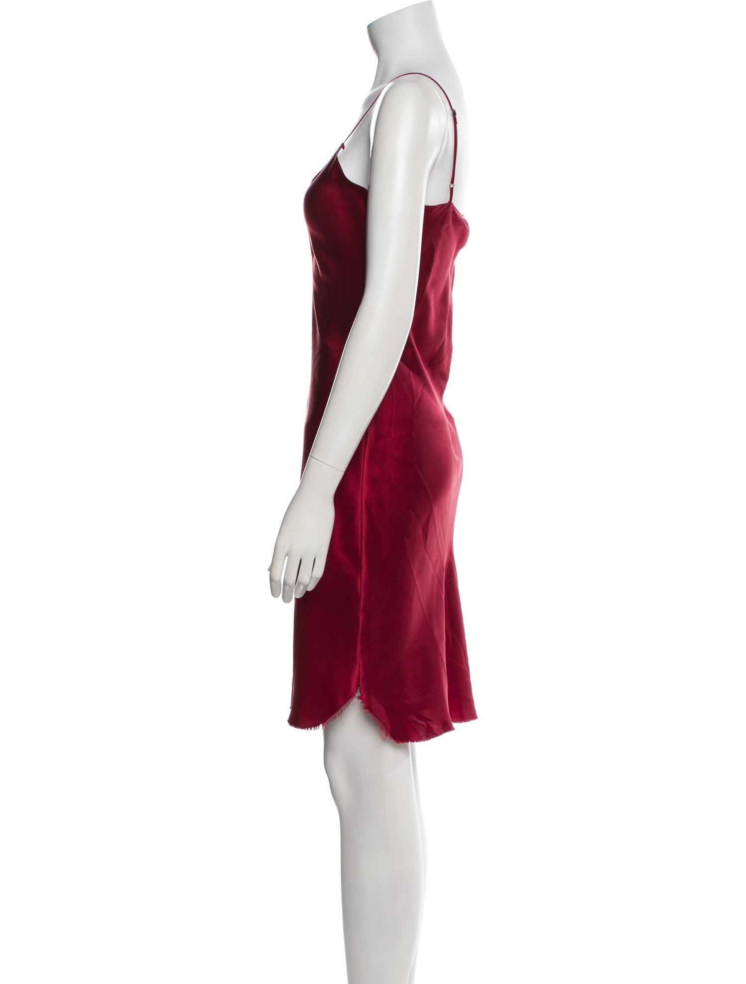 Nili Lotan V-Neck Knee-Length Dress