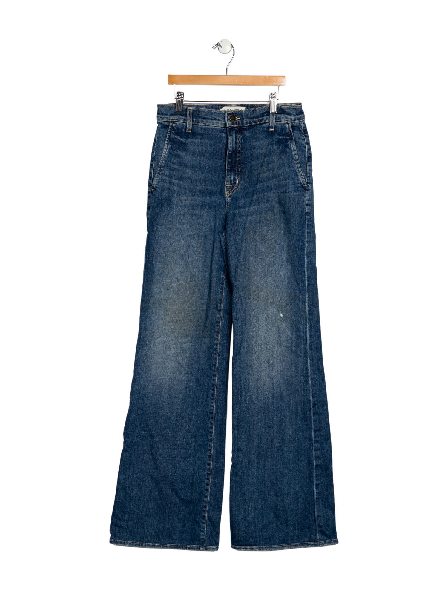 Nili Lotan High-Rise Wide Leg Jeans