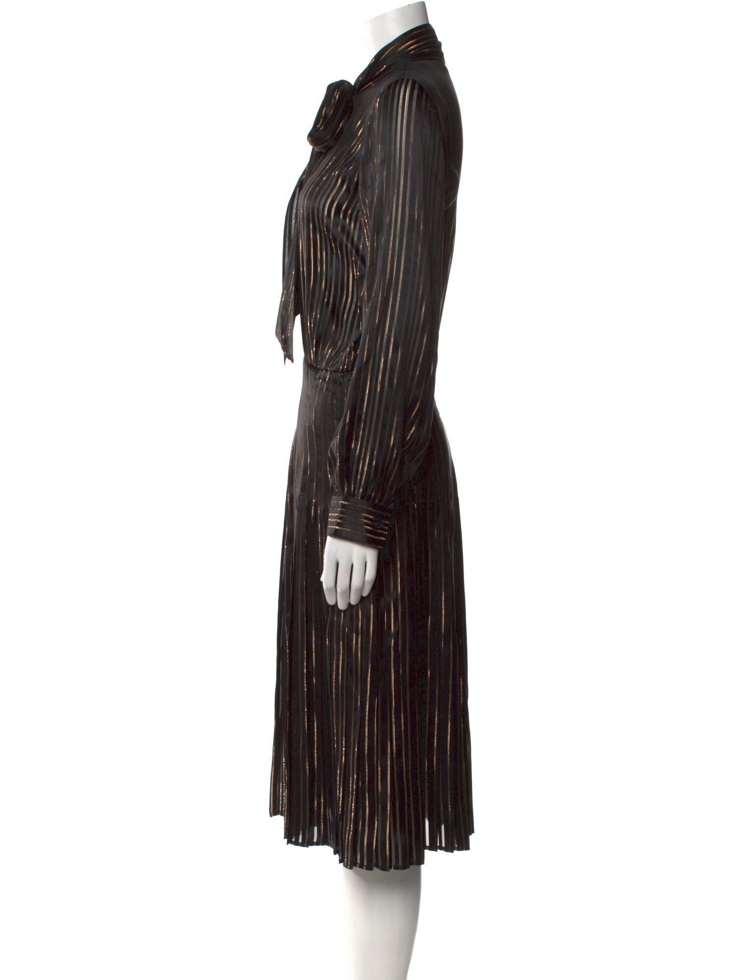 Nili Lotan Silk Midi Length Dress