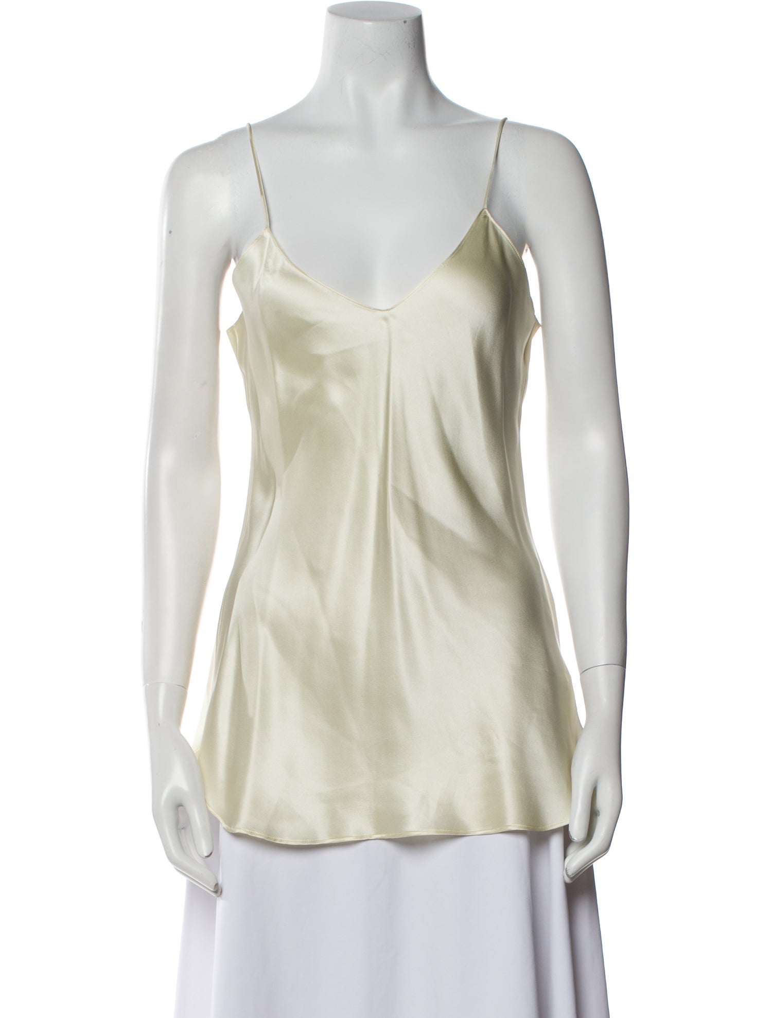 Nili Lotan Silk V-Neck Top w/ Tags