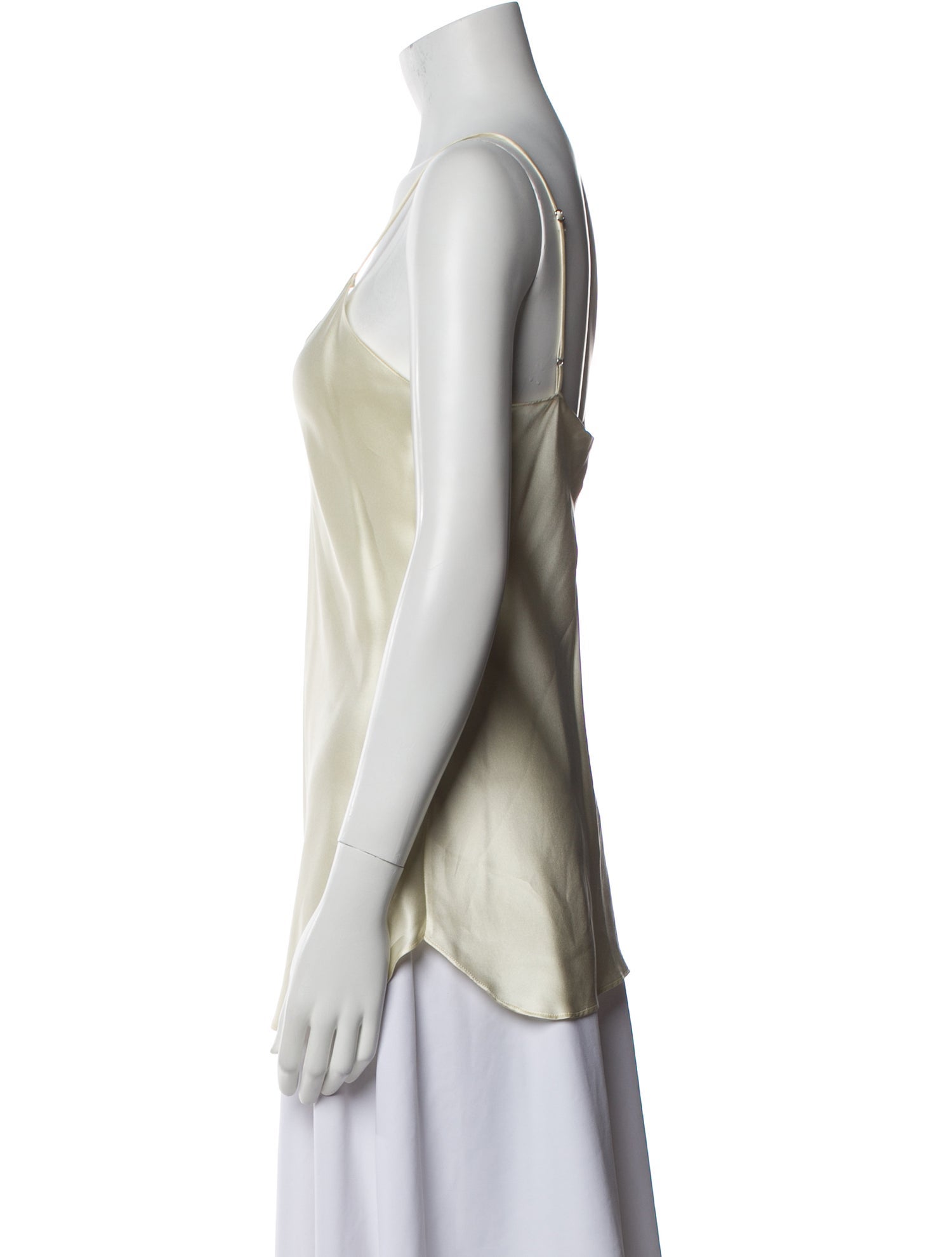 Nili Lotan Silk V-Neck Top w/ Tags