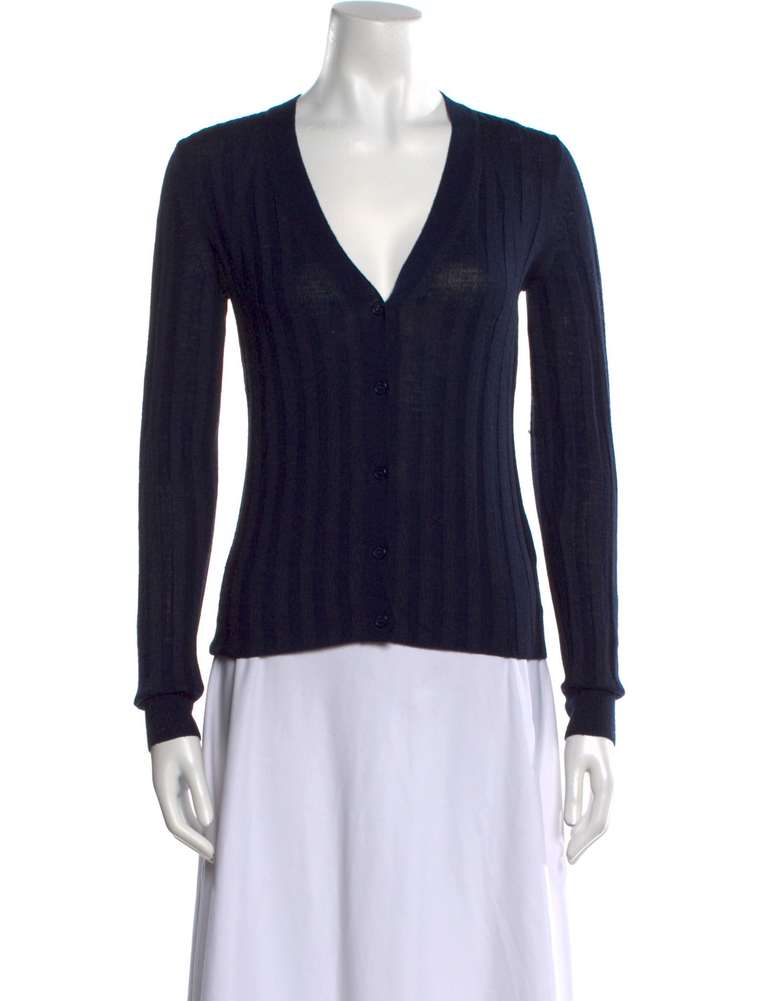 Nili Lotan Merino Wool V-Neck Top